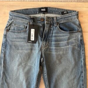 Paige Federal “Liam” Blue Jeans, 29X32, NEW WITH TAGS
